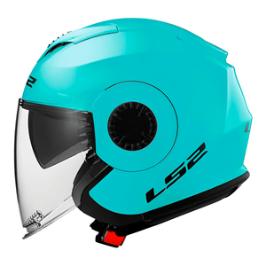 Capacete LS2 OF570 Verso Azul Ciano