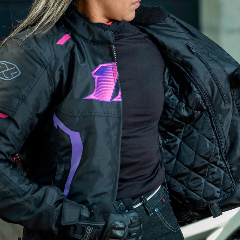 Jaqueta X11 One Sport Sporadic Feminina Rosa Roxo 3