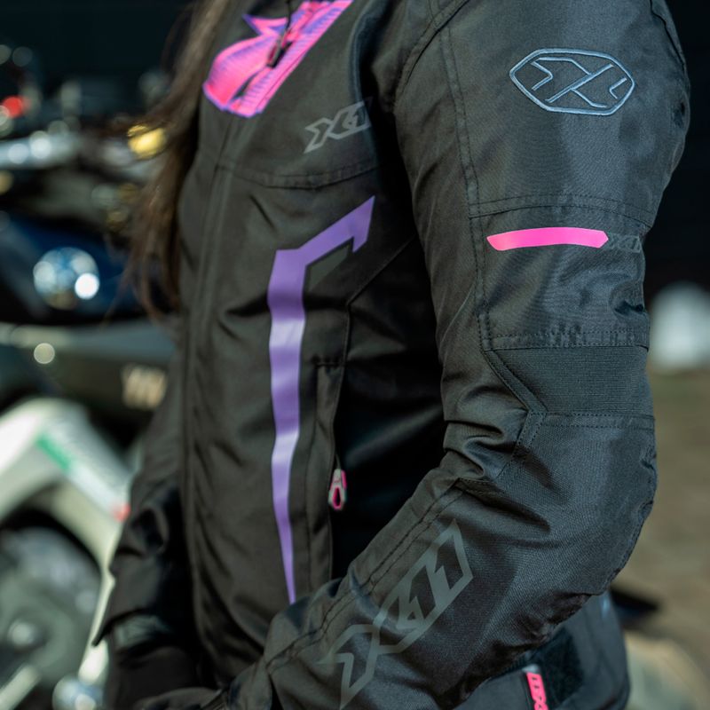 Jaqueta X11 One Sport Sporadic Feminina Rosa Roxo 4