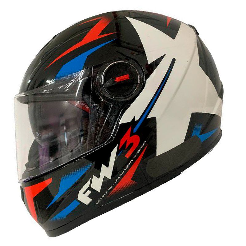 Capacete-FW3-GTX-Star-Preto-Azul-Vermelho