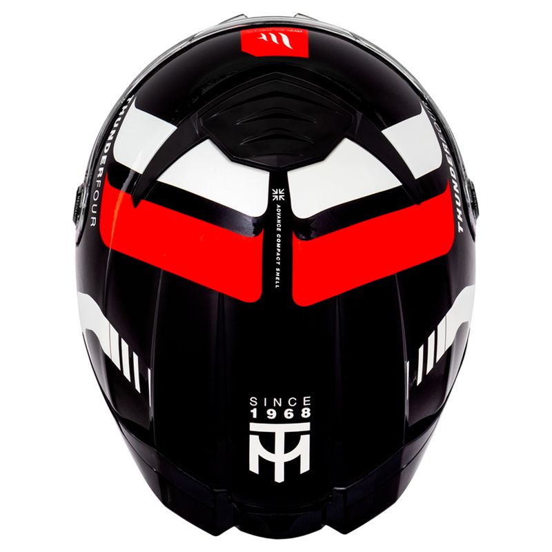 Capacete MT Thunder 4 Sail B5 Vermelho 4