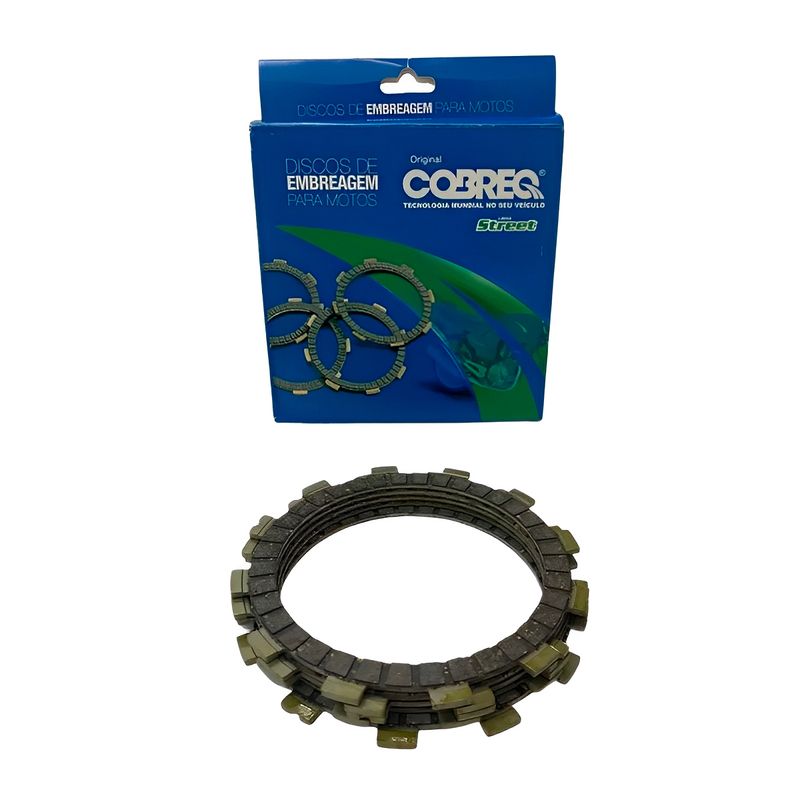 Disco Embreagem Intruder 125 Katana 125 Yes 125 - Cobreq 1