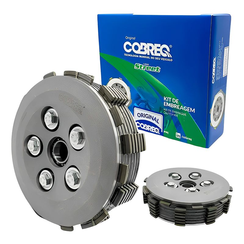 Embreagem Completa NX 400 Falcon 1999 Ate 2008 - Cobreq 1