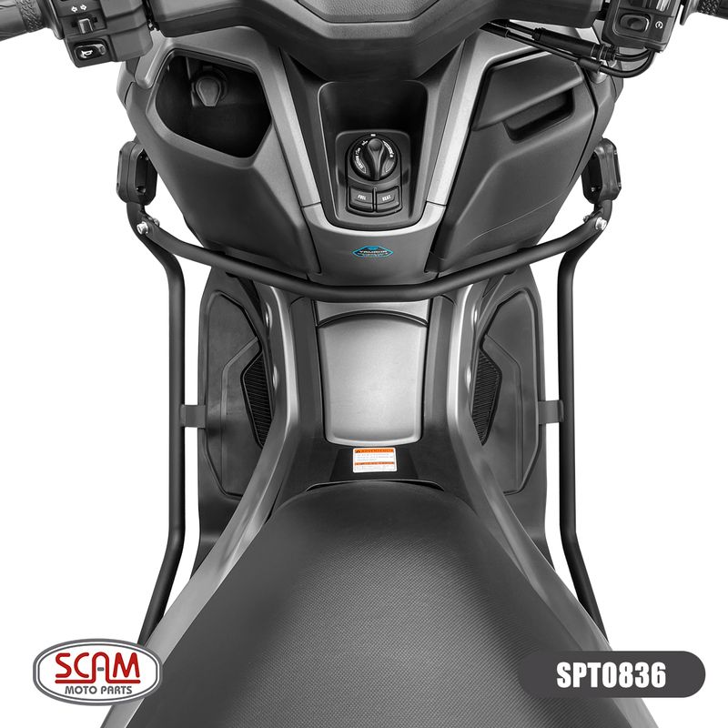 Protetor Carenagem NMax 160 2025+ Preto - Scam 6
