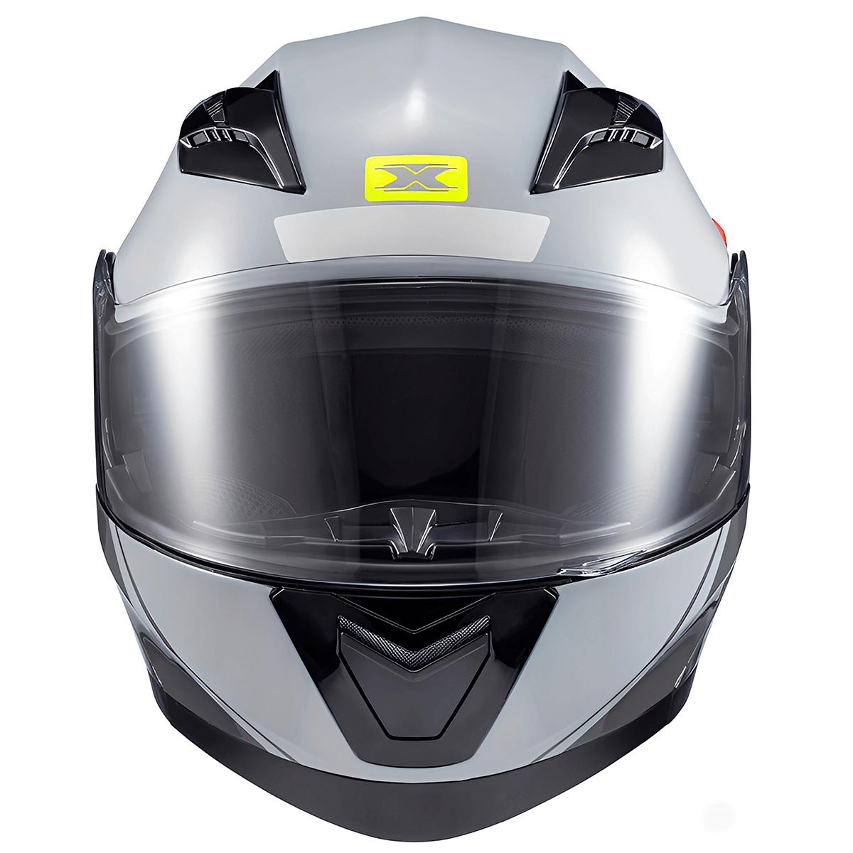 Capacete Texx Gladiator V3 Makan Cinza Verde - MotoBR