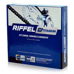 Kit Relação Riffel Apache 150 2010 Até 2019 Sem Retentor