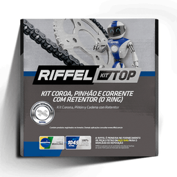 Kit Relação Riffel XRE 300 Sahara 2024 Até 2025 Com Retentor