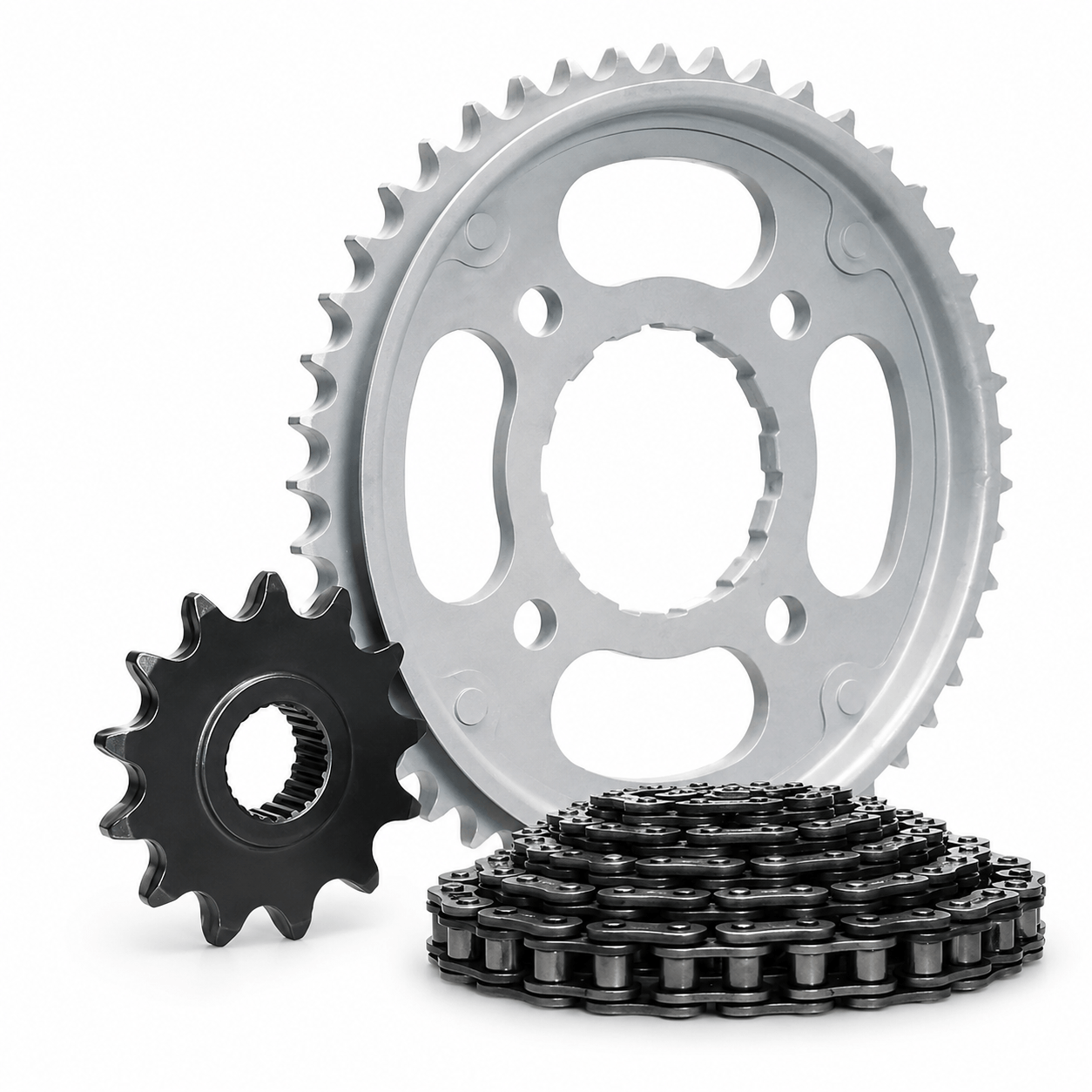 Kit Relação Fan 125 Titan 125 Cargo 125 Sem Retentor - Vaz
