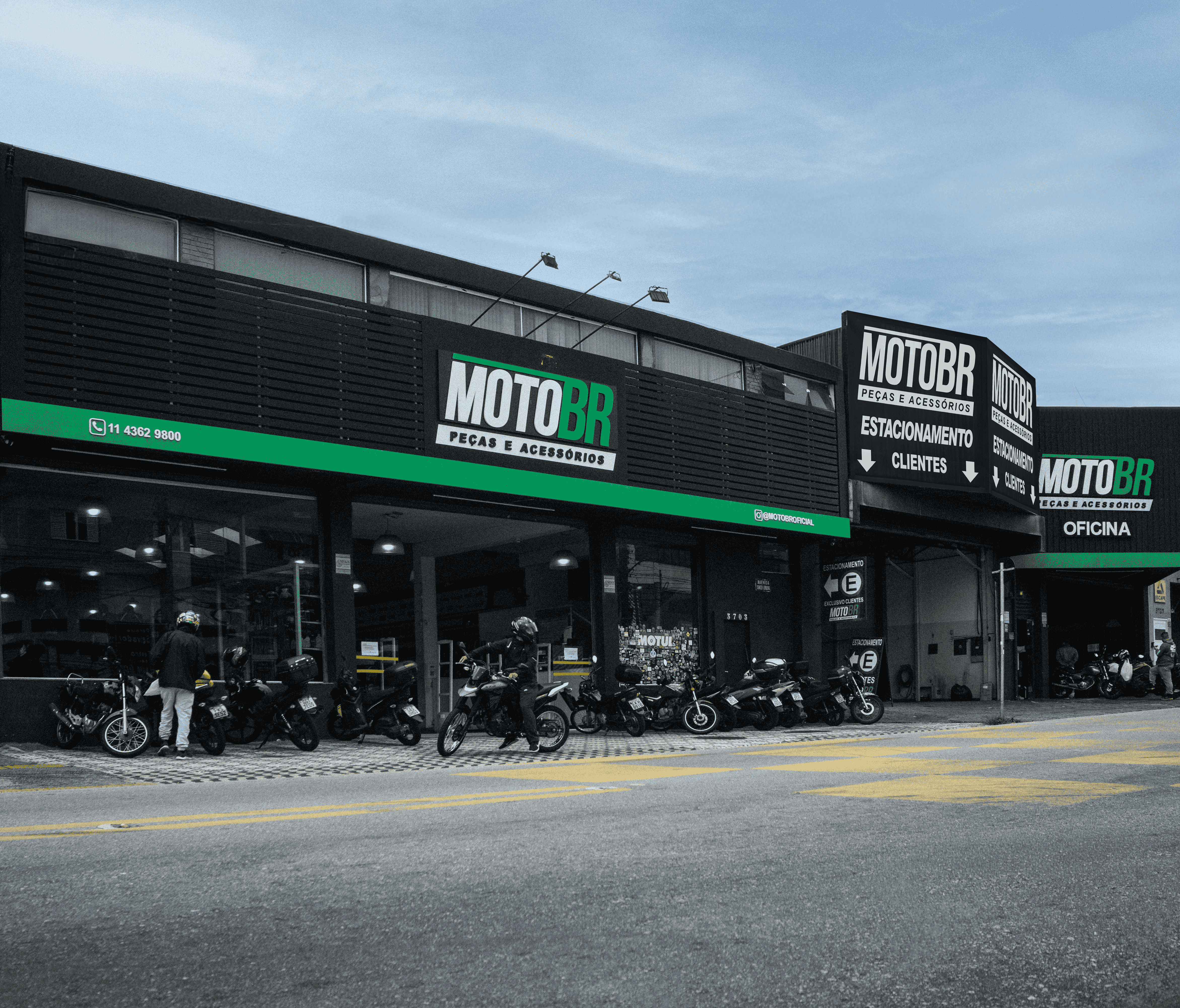 Imagem da fachada da loja